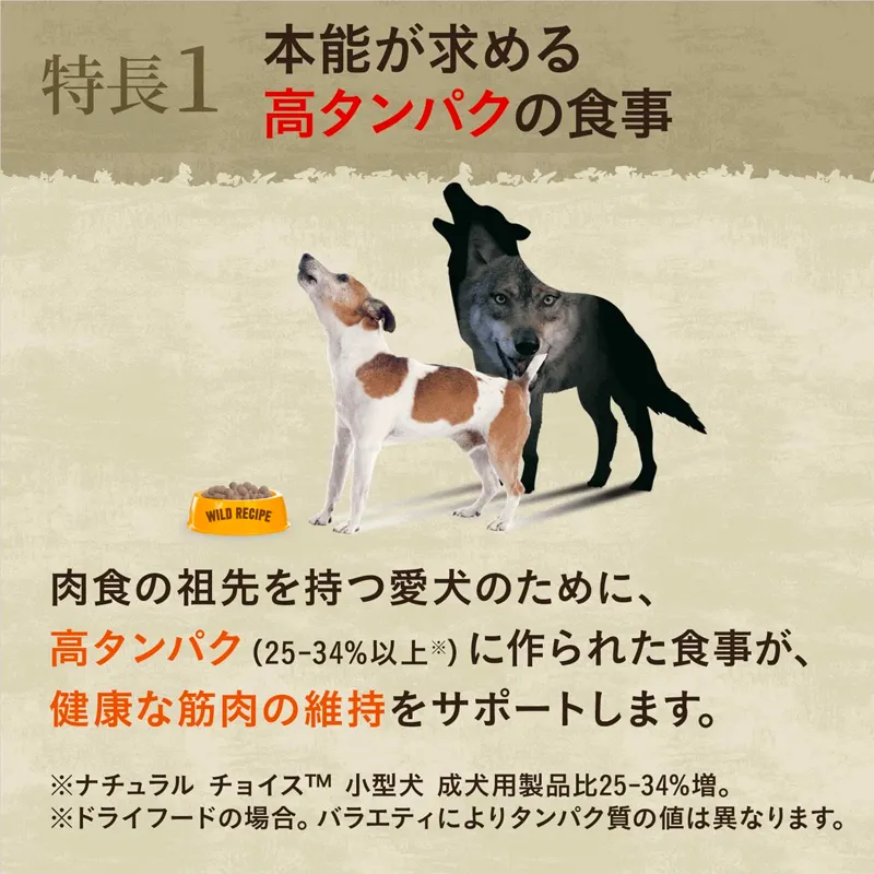 ワイルドレシピ 超小型犬～小型犬用 [成犬用] サーモン