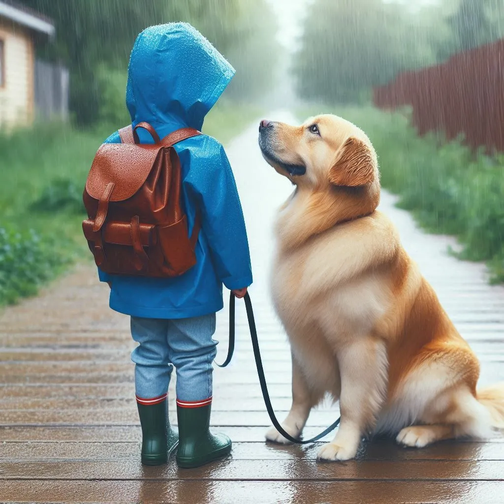 雨の日や夏の日の散歩は？