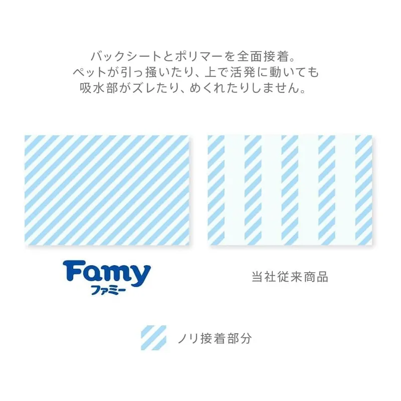 Famy ファミーペットシーツ うす型 薄型 1回使い切りタイプ ワイド 400枚入り