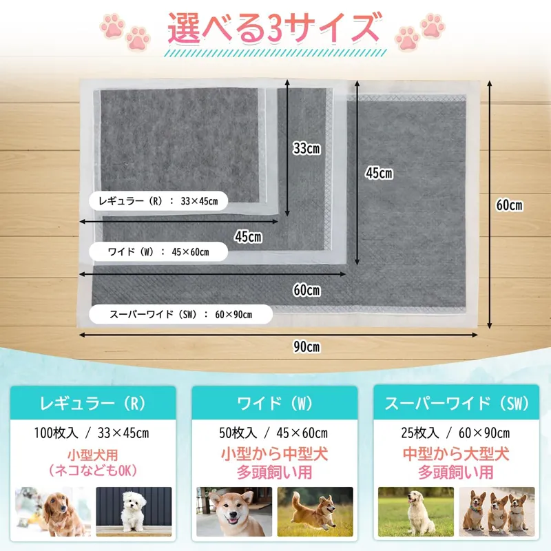 Mofutto（モフット）ペットの消臭名人 ペットシーツ厚型